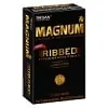 Trojan Magnum ribbed Lubricated Condoms 30-Pack