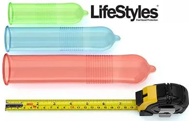 condom sizes lifestyles