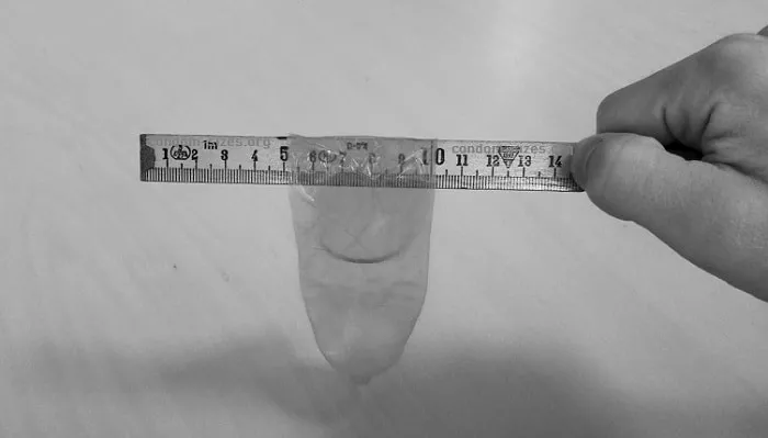 measuring condom width
